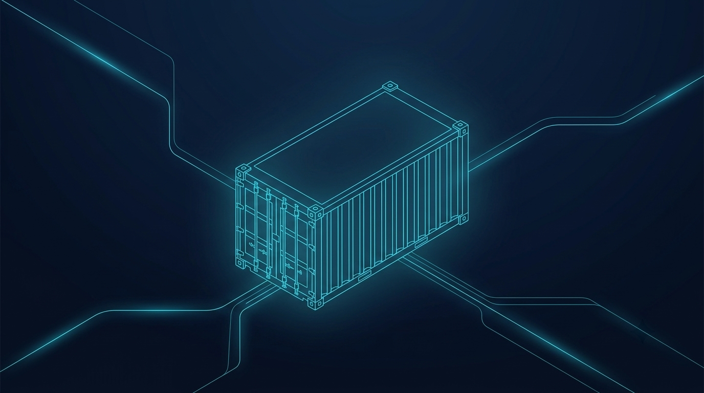 Logistics and supply chain icon